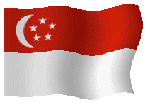 Bild: Fahne von Singapur